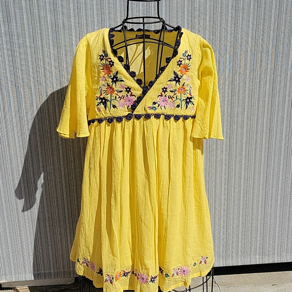 Ophelia embroidered dress